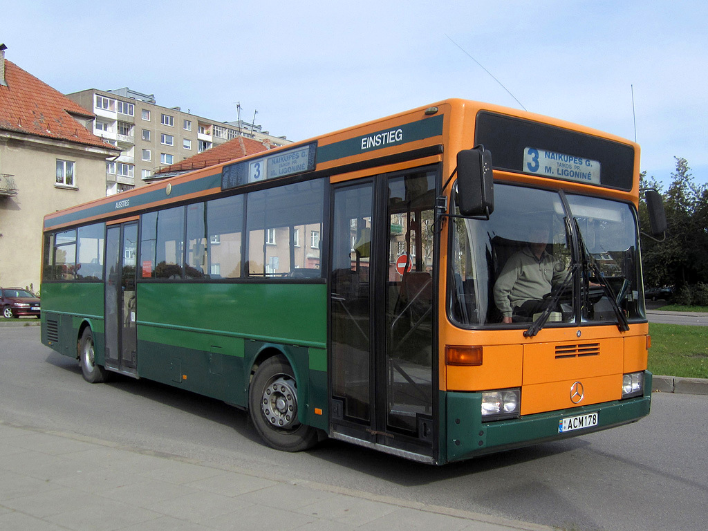 Литва, Mercedes-Benz O405 № ACM 178