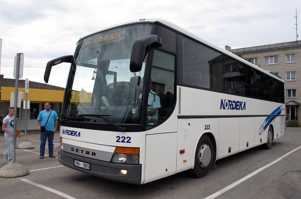 Латвия, Setra S315GT-HD № 222