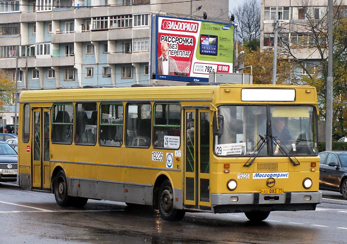 Москва, ЛиАЗ-5256.25-11 № 19226