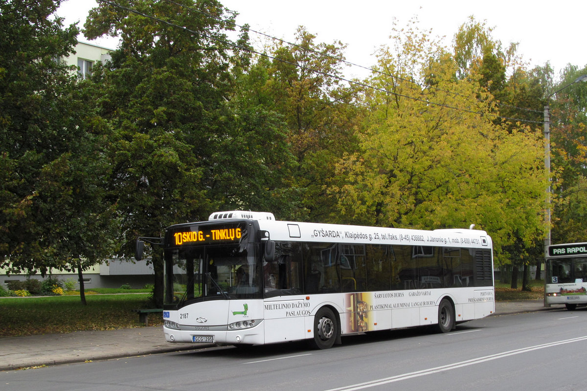 Литва, Solaris Urbino III 12 hybrid № 2187