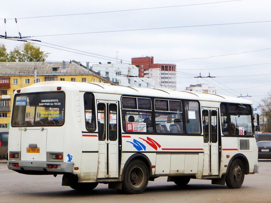 Кировская область, ПАЗ-4234 № АК 908 43