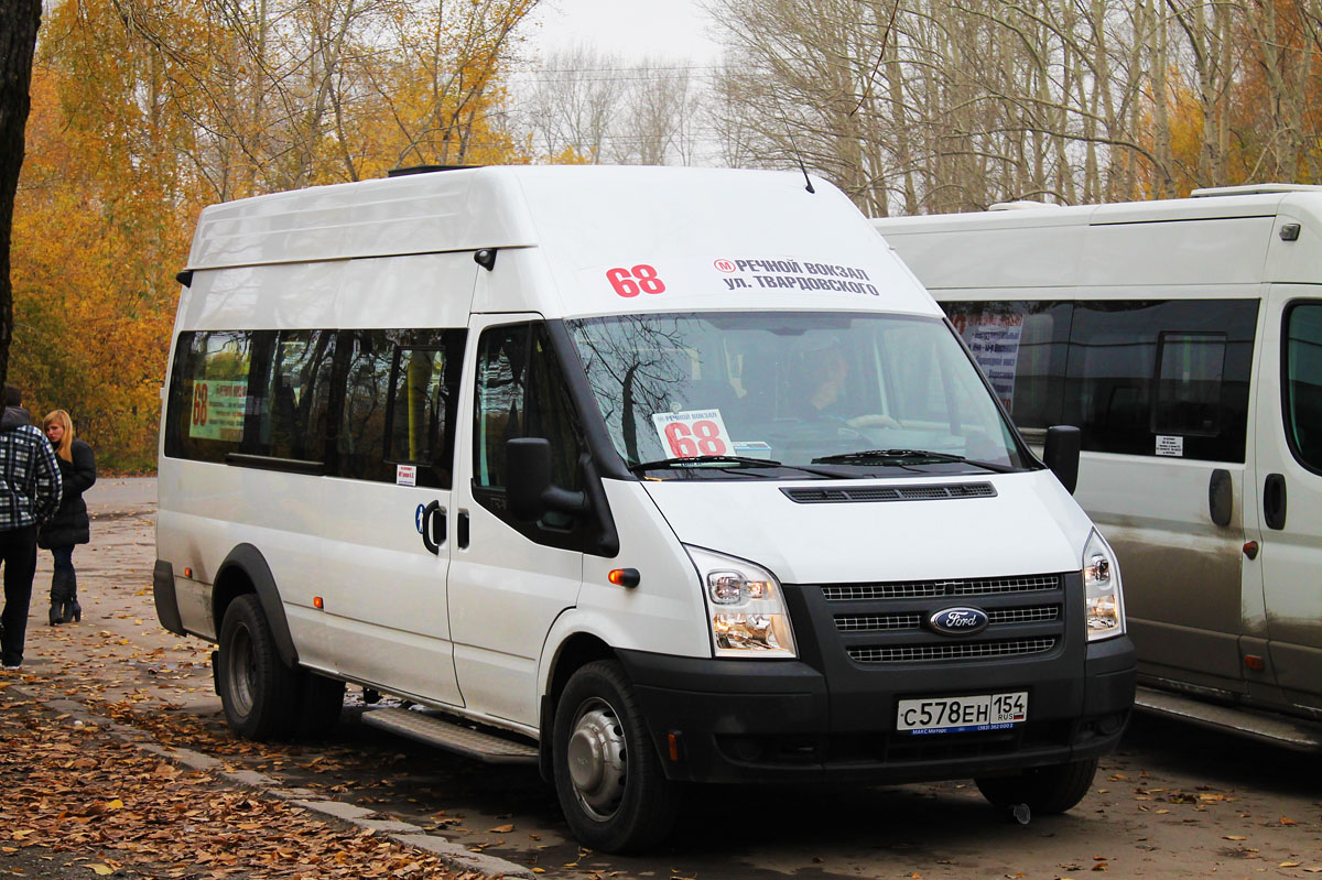 Новосибирская область, Нижегородец-222709  (Ford Transit) № С 578 ЕН 154