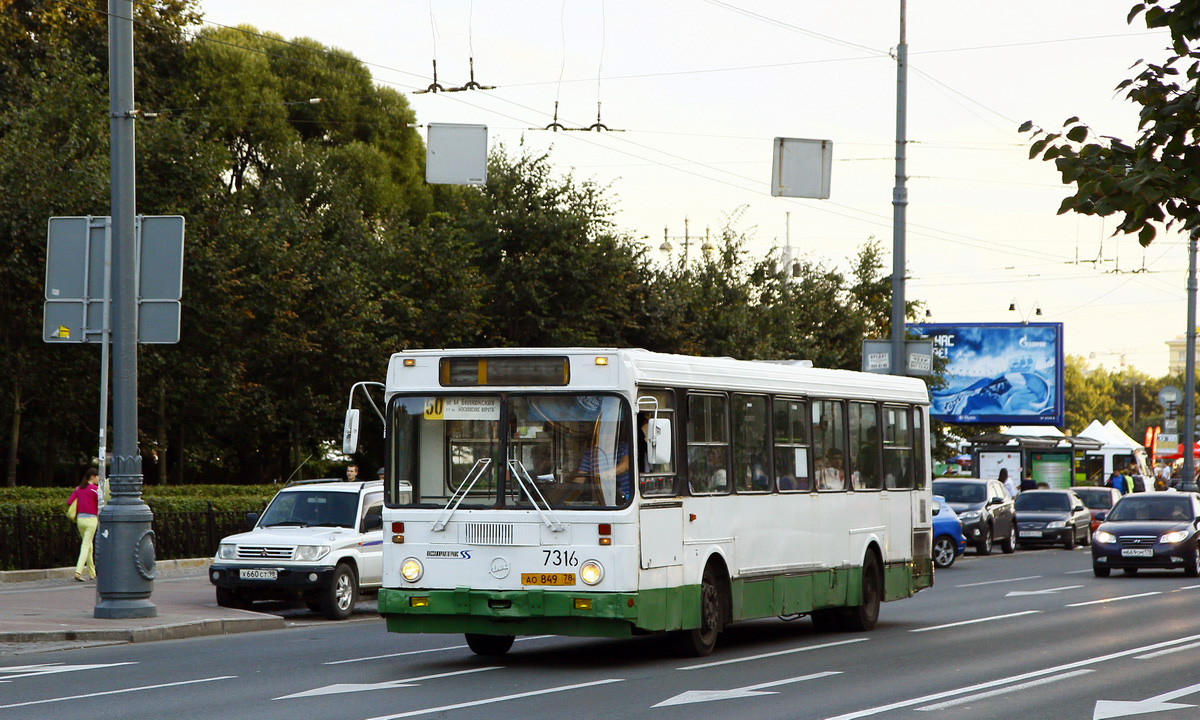 Санкт-Петербург, ЛиАЗ-5256.25 № 7316