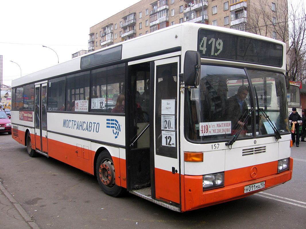 Московская область, Mercedes-Benz O405 № 157