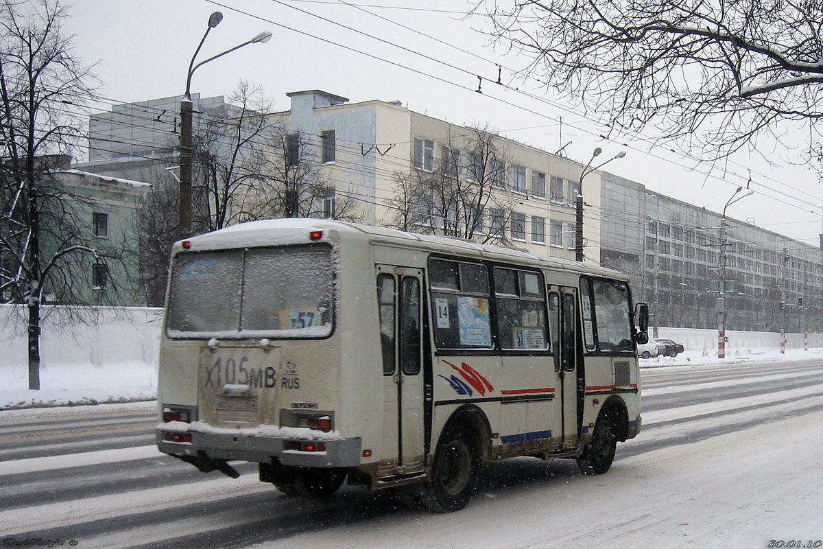 Нижегородская область, ПАЗ-32054 № Х 105 МВ 52