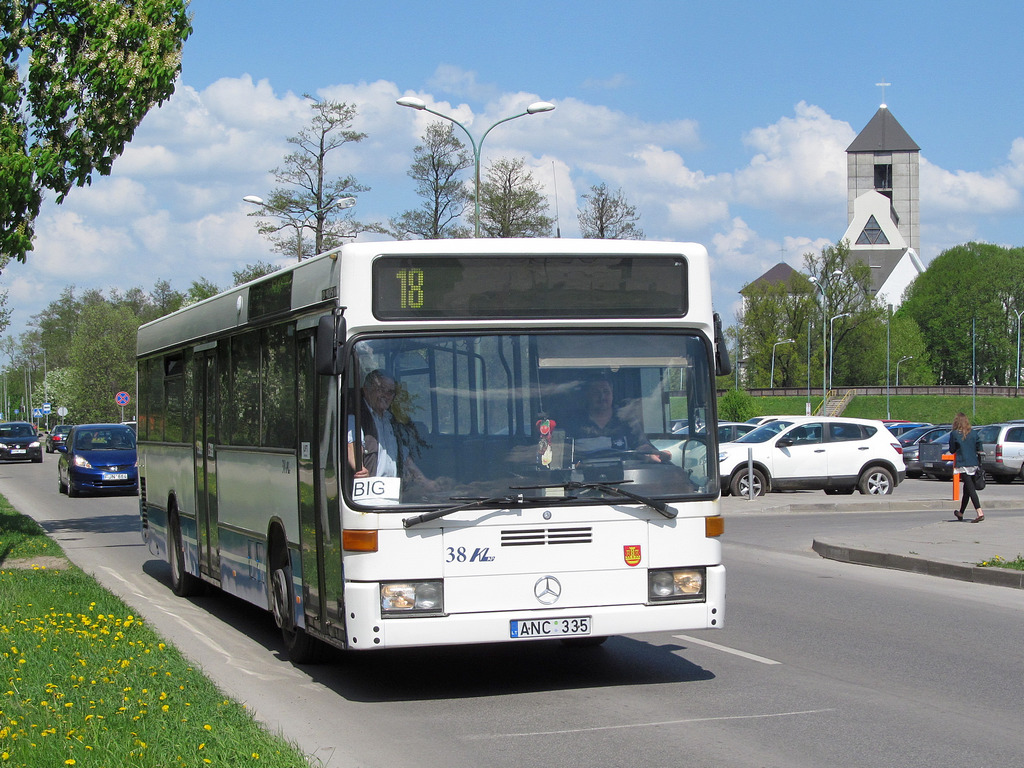 Литва, Mercedes-Benz O405N № 38