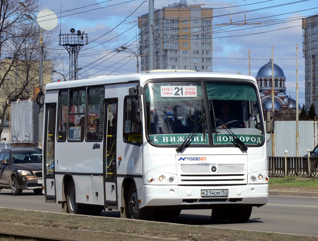 Нижегородская область, ПАЗ-320302-08 № К 214 ОМ 152