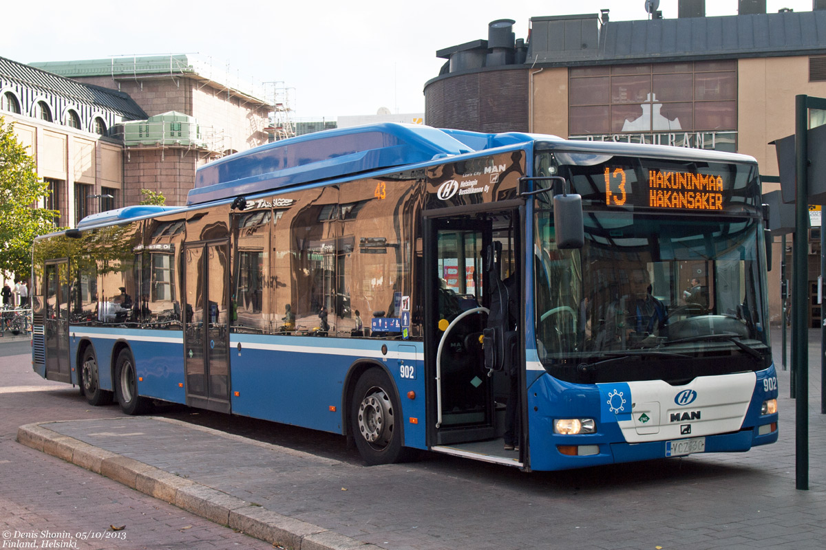 Финляндия, MAN A26 Lion's City LL NL313-15 CNG № 902