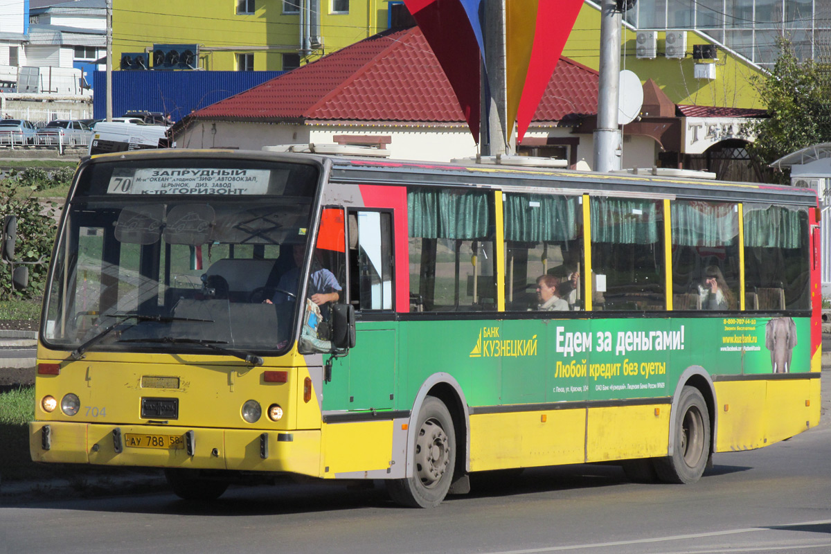 Пензенская область, Van Hool A600 № АУ 788 58