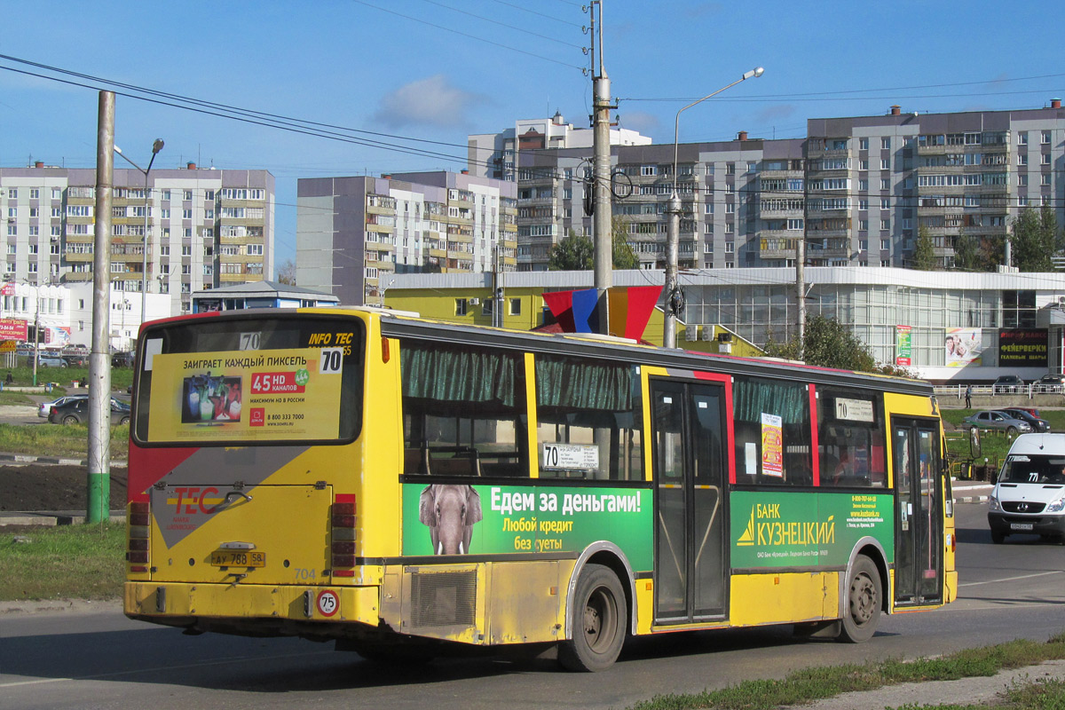 Penza region, Van Hool A600 Nr. АУ 788 58