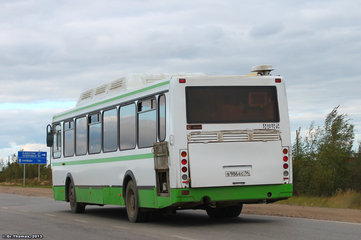 Саха (Якутия), ЛиАЗ-5256.57 № В 986 ЕС 14