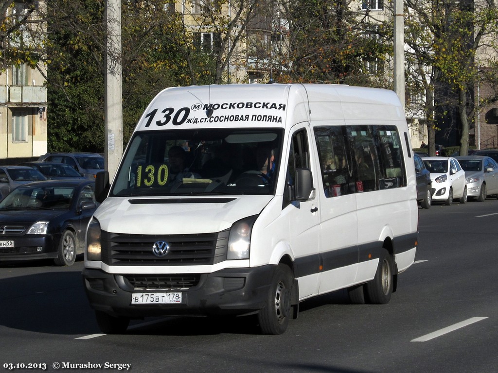 Санкт-Петербург, БТД-2219 (Volkswagen Crafter) № В 175 ВТ 178