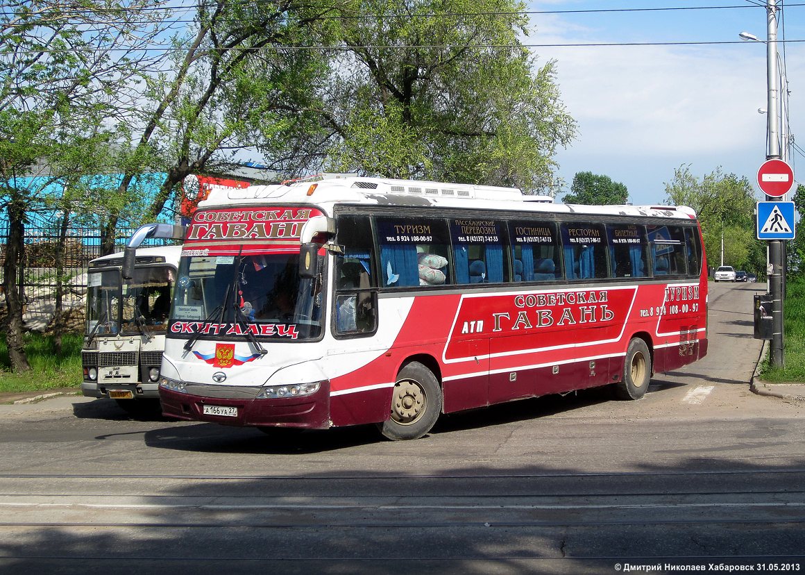 Хабаровский край, Daewoo BH120F № А 166 УА 27 — Фото — Автобусный транспорт