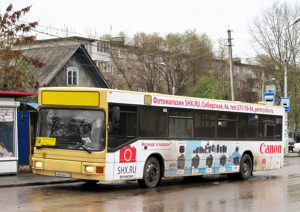 Пермский край, MAN 895 NL202 № О 341 КМ 177