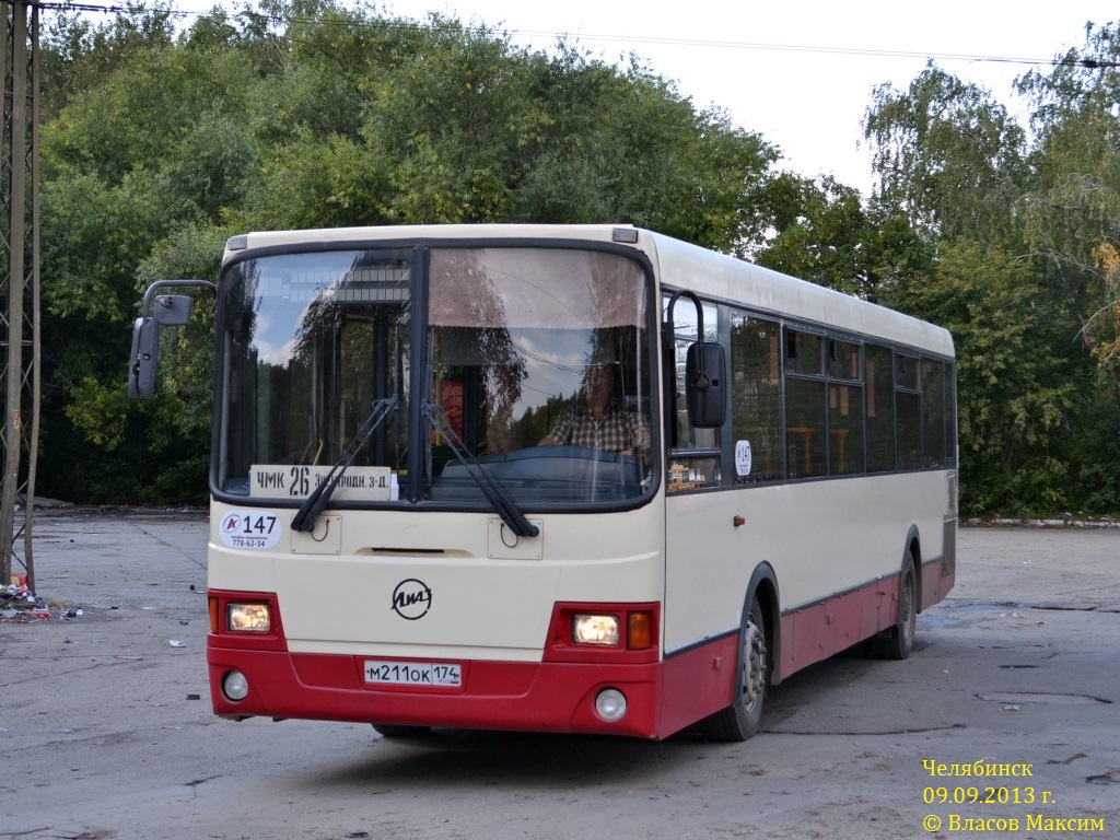 Chelyabinsk region, LiAZ-5256.53 Nr. 147