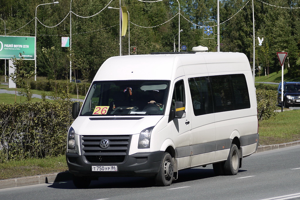 Ханты-Мансийский АО, Луидор-22330C (Volkswagen Crafter) № Т 750 УР 86