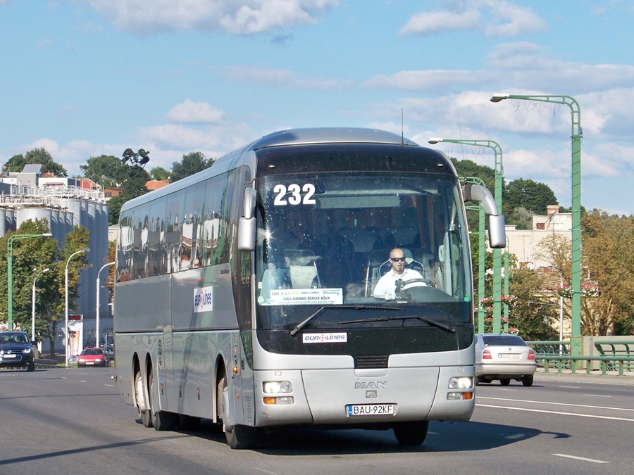 Польша, MAN R08 Lion's Coach L RHC464 L № 232