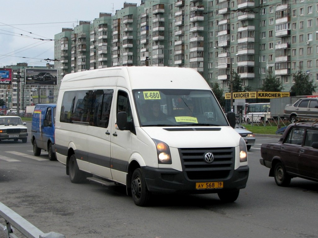 Санкт-Петербург, Volkswagen Crafter № АУ 568 78