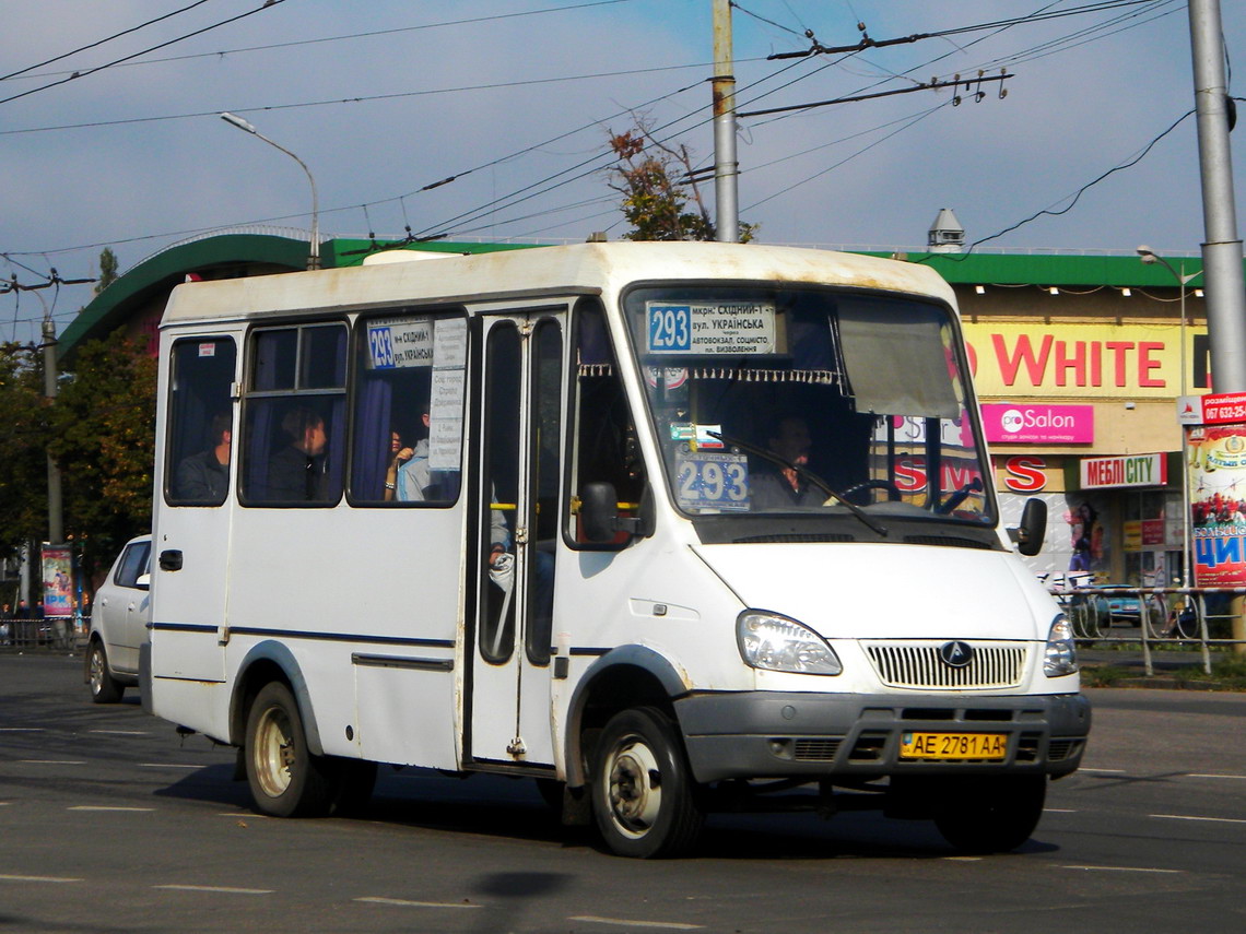 Днепропетровская область, БАЗ-2215 "Дельфин" № AE 2781 AA