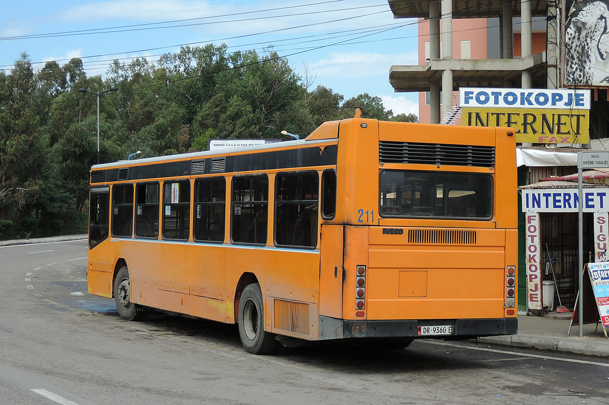 Албания, IVECO 490.12.22 TurboCity-UR № DR-9360 E — Фото — Автобусный  транспорт