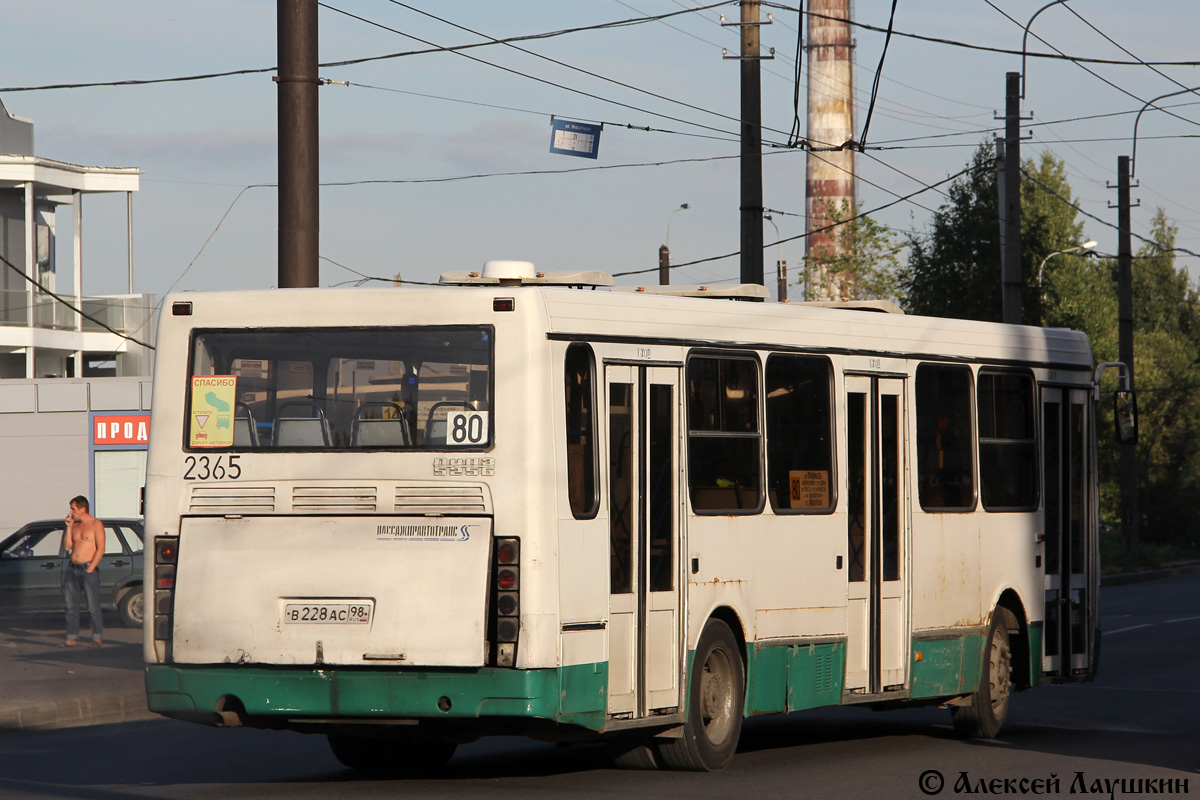 Санкт-Петербург, ЛиАЗ-5256.25 № 2365