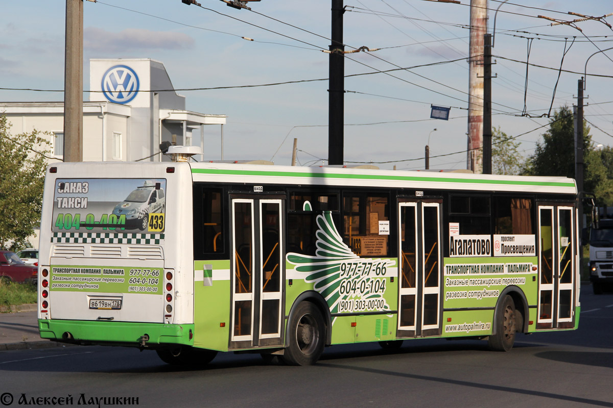 Sankt Petersburg, LiAZ-5256.53 Nr. В 619 ВН 178