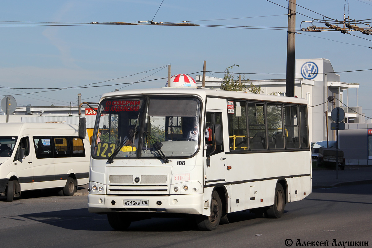 Санкт-Петербург, ПАЗ-320402-03 № 108