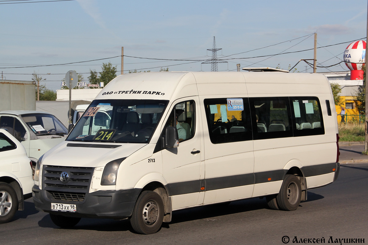 Санкт-Петербург, БТД-2219 (Volkswagen Crafter) № В 713 ХХ 98