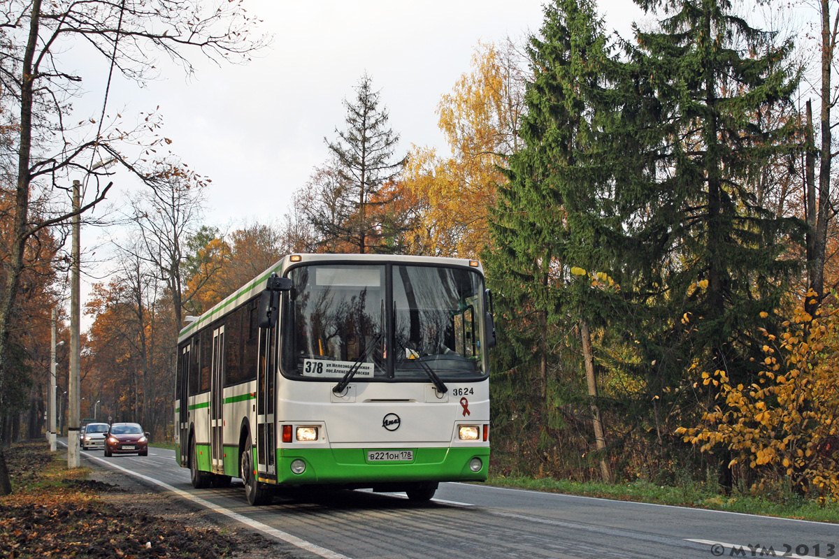 Санкт-Петербург, ЛиАЗ-5293.60 № 3624