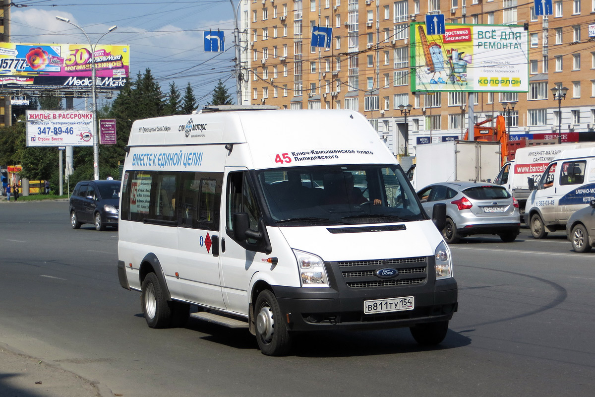 Новосибирская область, Нижегородец-222709  (Ford Transit) № В 811 ТУ 154