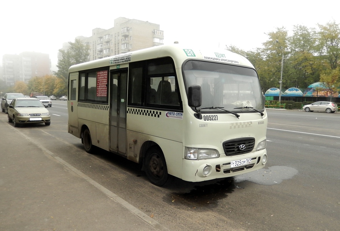 Ростовская область, Hyundai County SWB C08 (РоАЗ) № Т 325 ОМ 161