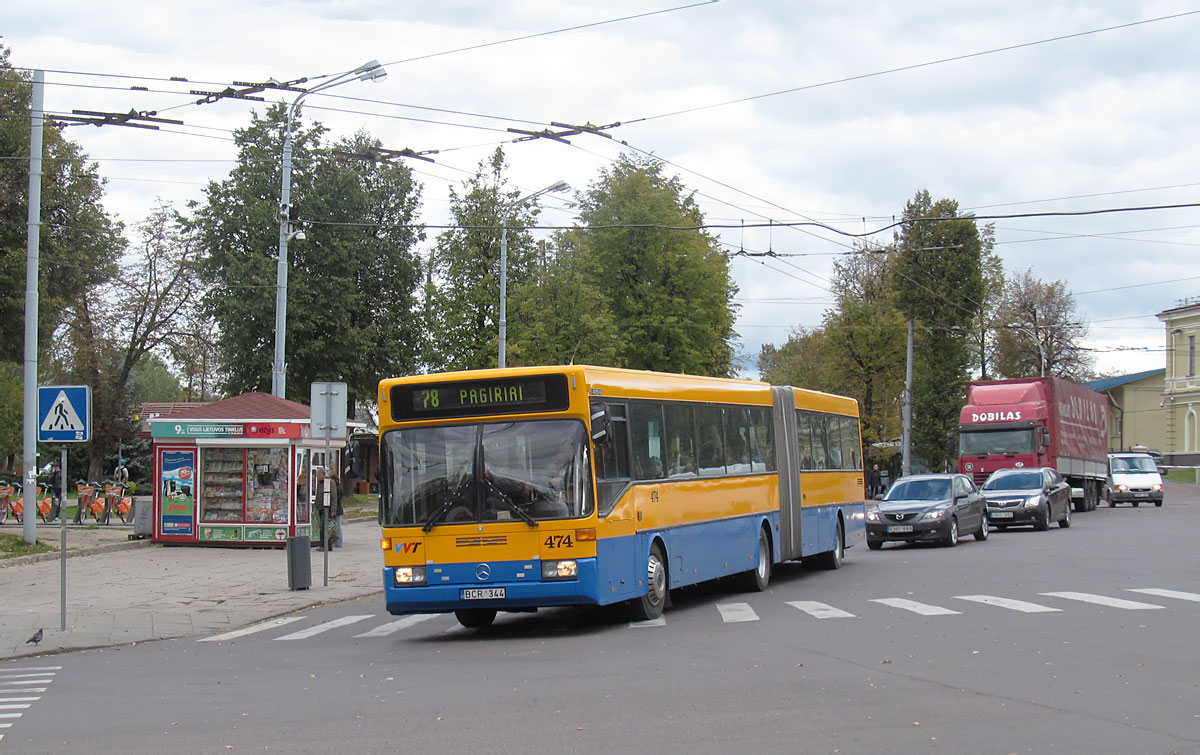 Литва, Mercedes-Benz O405G № 474