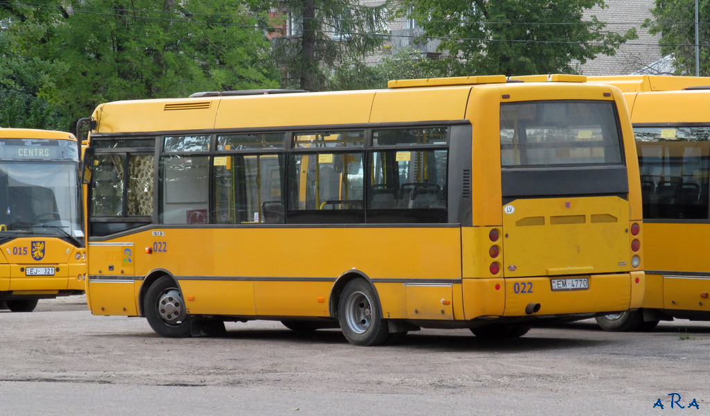 Латвия, Ikarus EAG E91.51 № 022