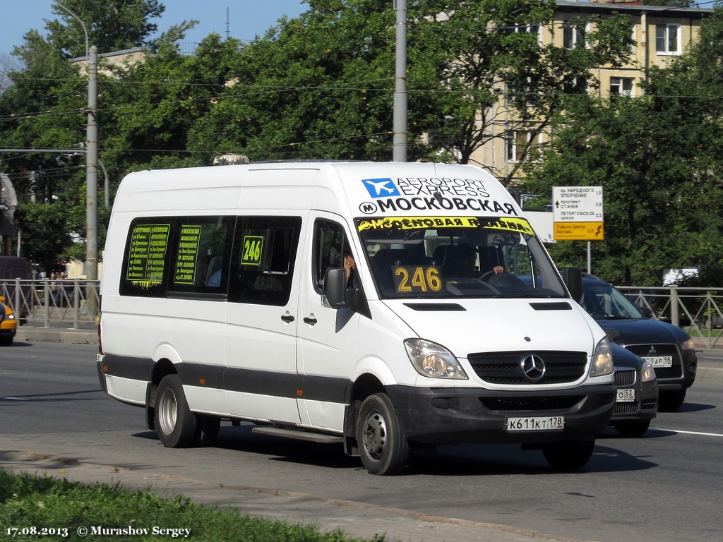 Санкт-Петербург, Луидор-22360C (MB Sprinter) № К 611 КТ 178