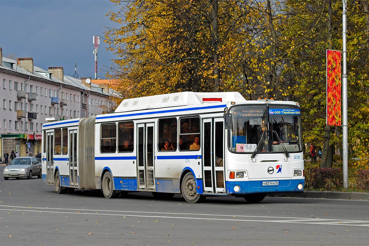 Новгородская область, ЛиАЗ-6212.70 № 370