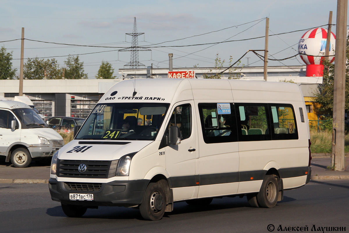 Санкт-Петербург, БТД-2219 (Volkswagen Crafter) № В 871 ВС 178