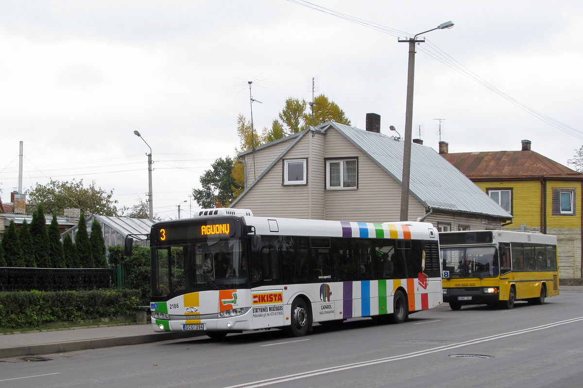 Литва, Solaris Urbino III 12 hybrid № 2186