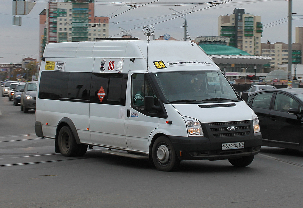 Челябинская область, Нижегородец-222700  (Ford Transit) № М 674 СК 174