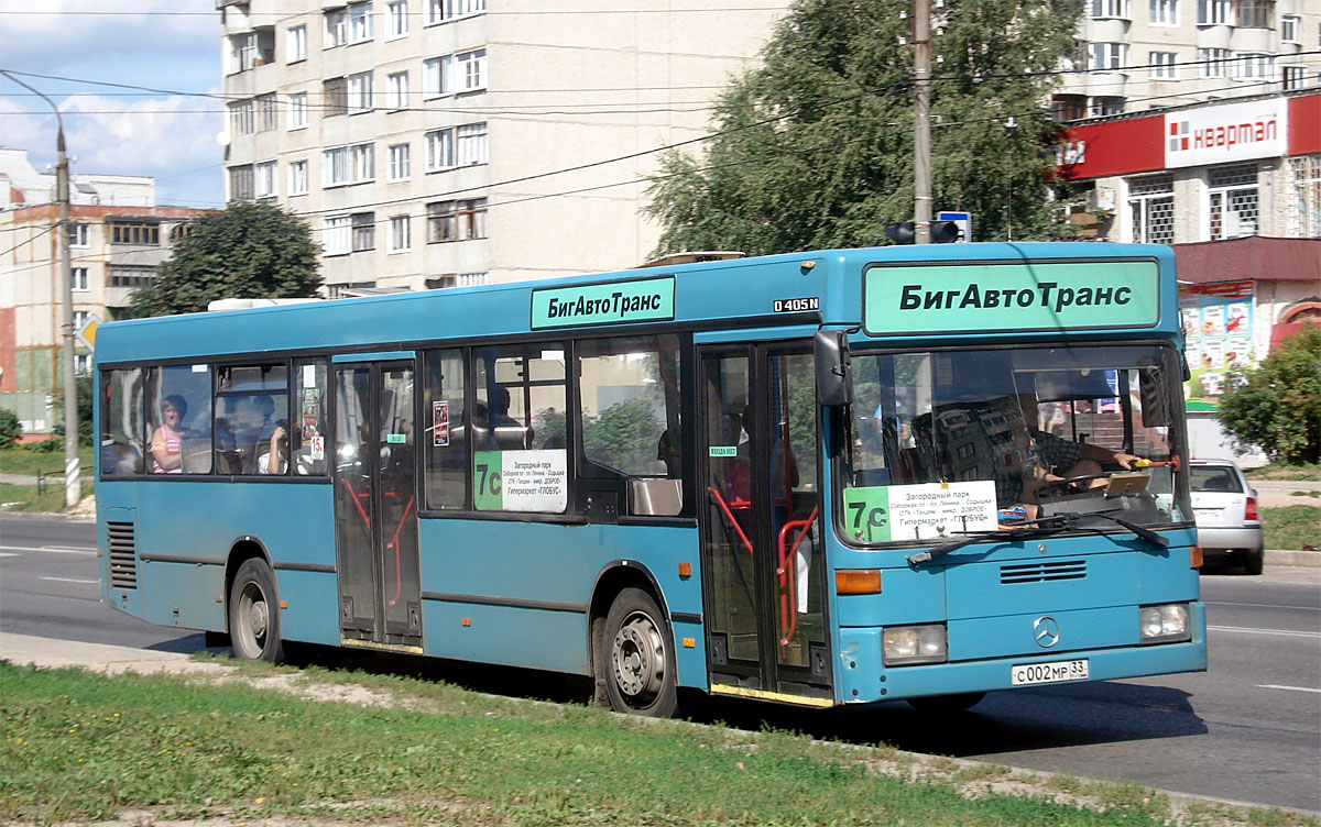 Владимирская область, Mercedes-Benz O405N2 № С 002 МР 33