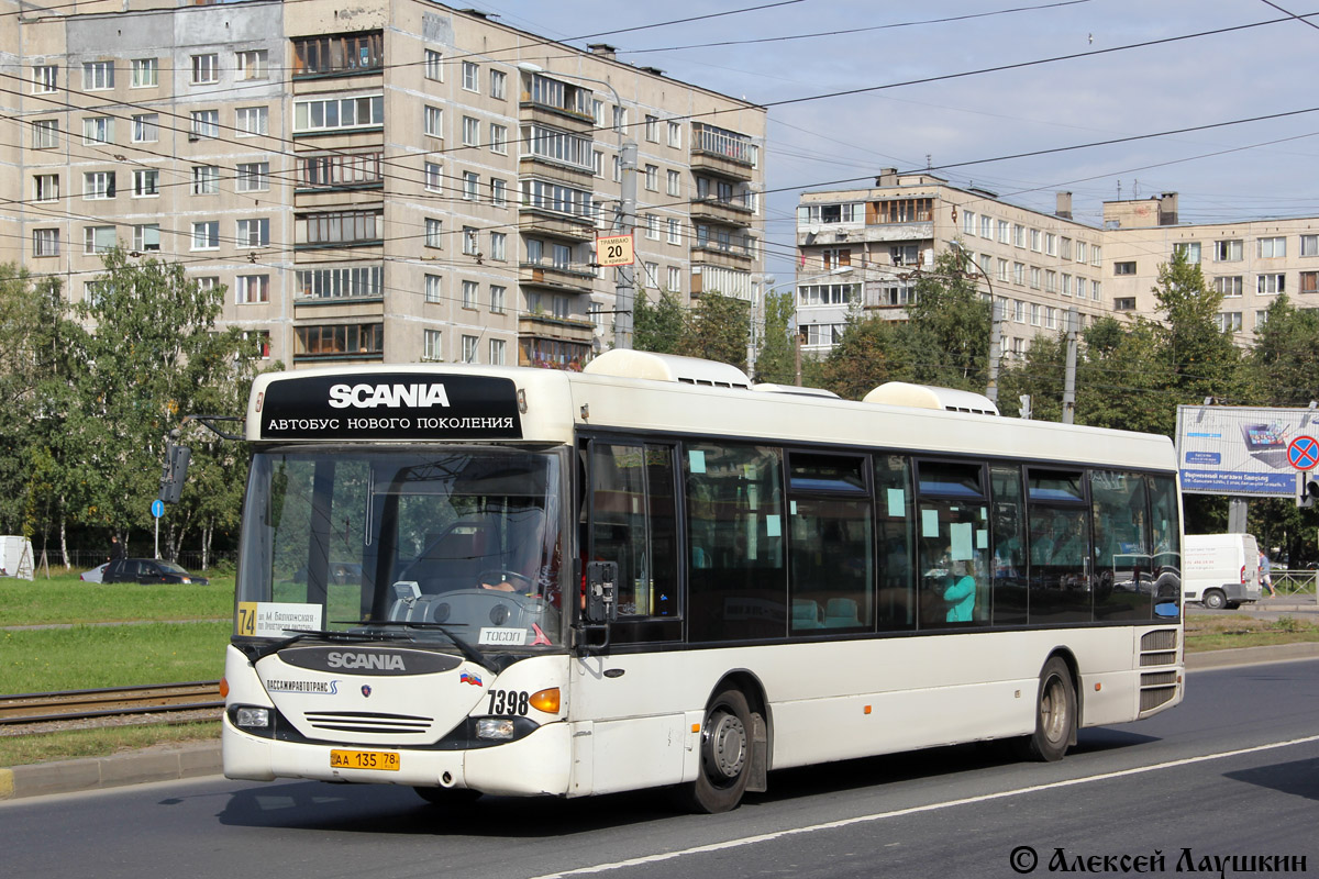 Szentpétervár, Scania OmniLink I (Scania-St.Petersburg) sz.: 7398