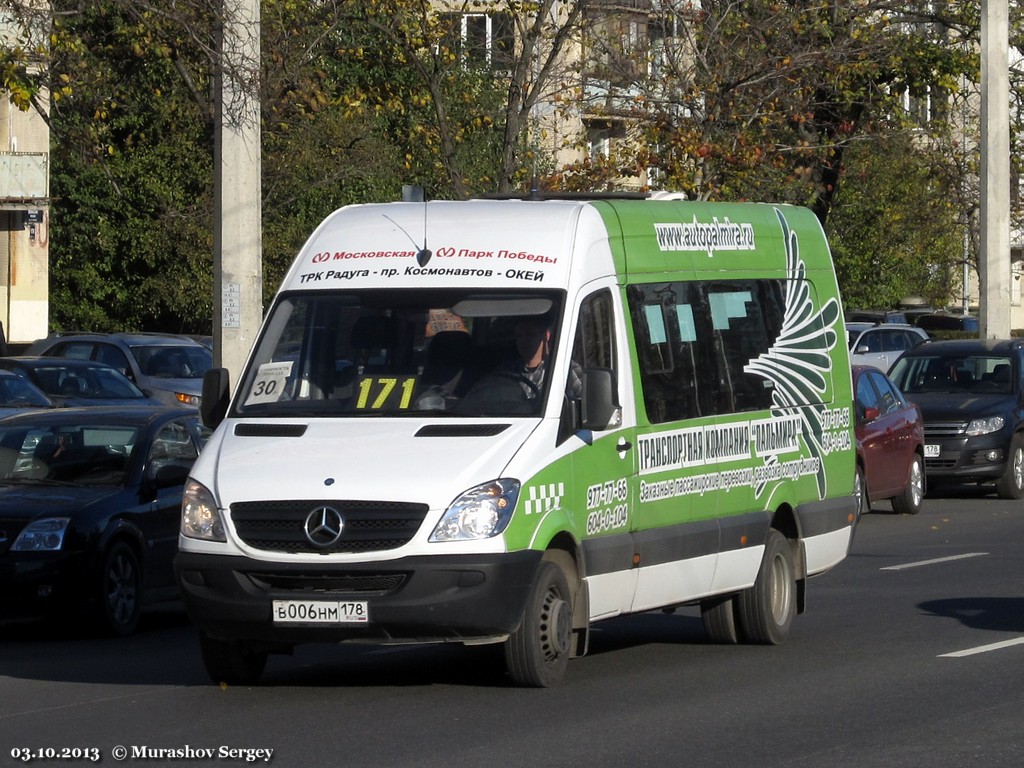 Санкт-Петербург, Луидор-22360C (MB Sprinter) № В 006 НМ 178