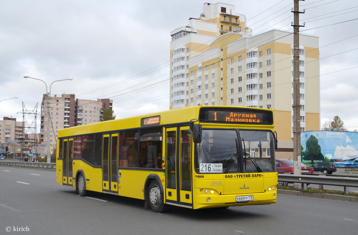 Санкт-Петербург, МАЗ-103.485 № В 660 РР 178