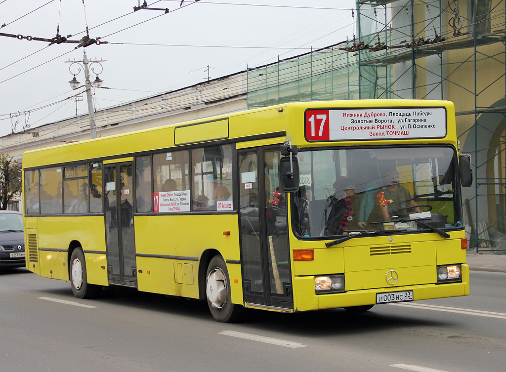 Владимирская область, Mercedes-Benz O405N № Н 003 НС 33