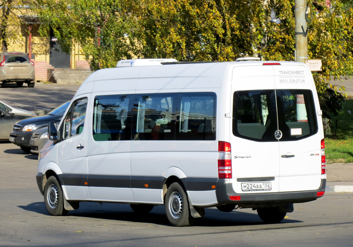 Нижегородская область, Луидор-223640 (MB Sprinter) № М 224 АА 152