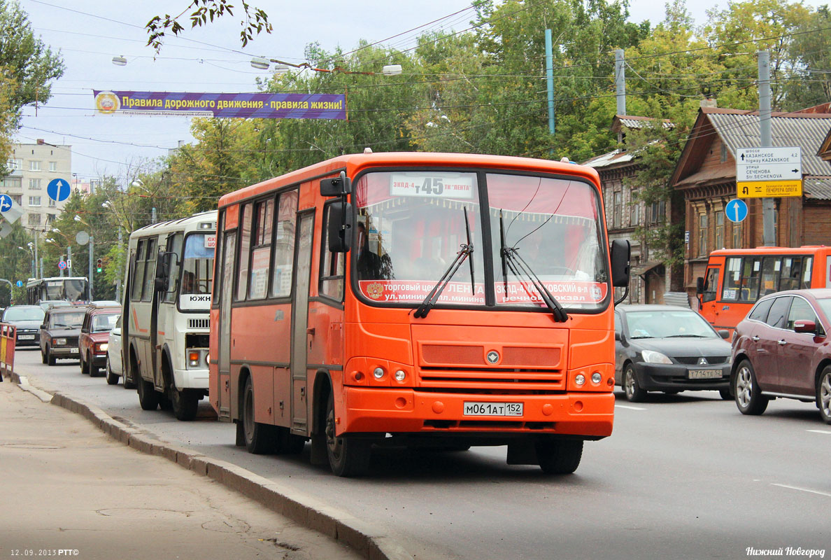 Нижегородская область, ПАЗ-320402-05 № М 061 АТ 152