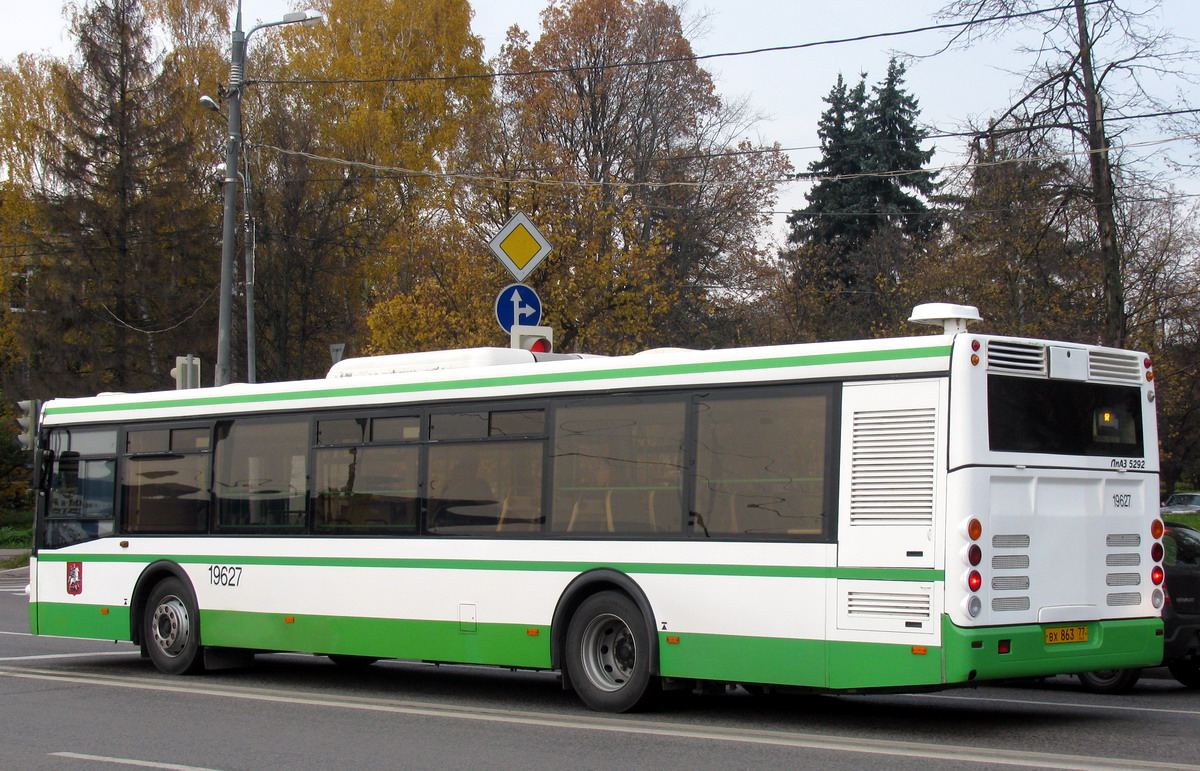 Москва, ЛиАЗ-5292.21 № 19627