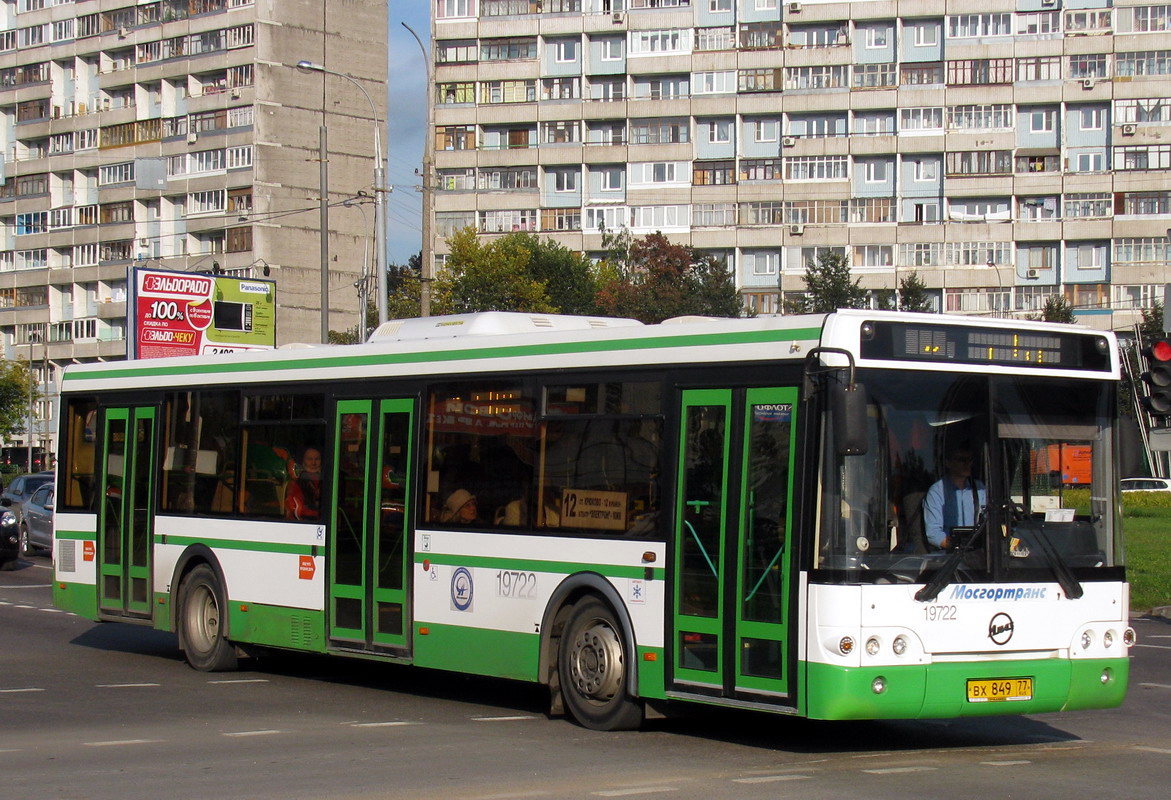 Москва, ЛиАЗ-5292.21 № 19722