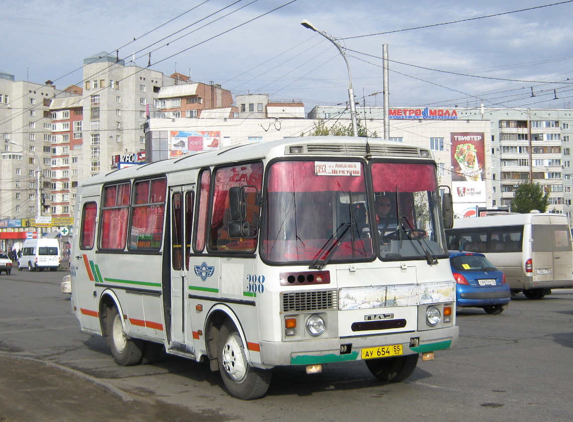 Омская область, ПАЗ-32053 № 388