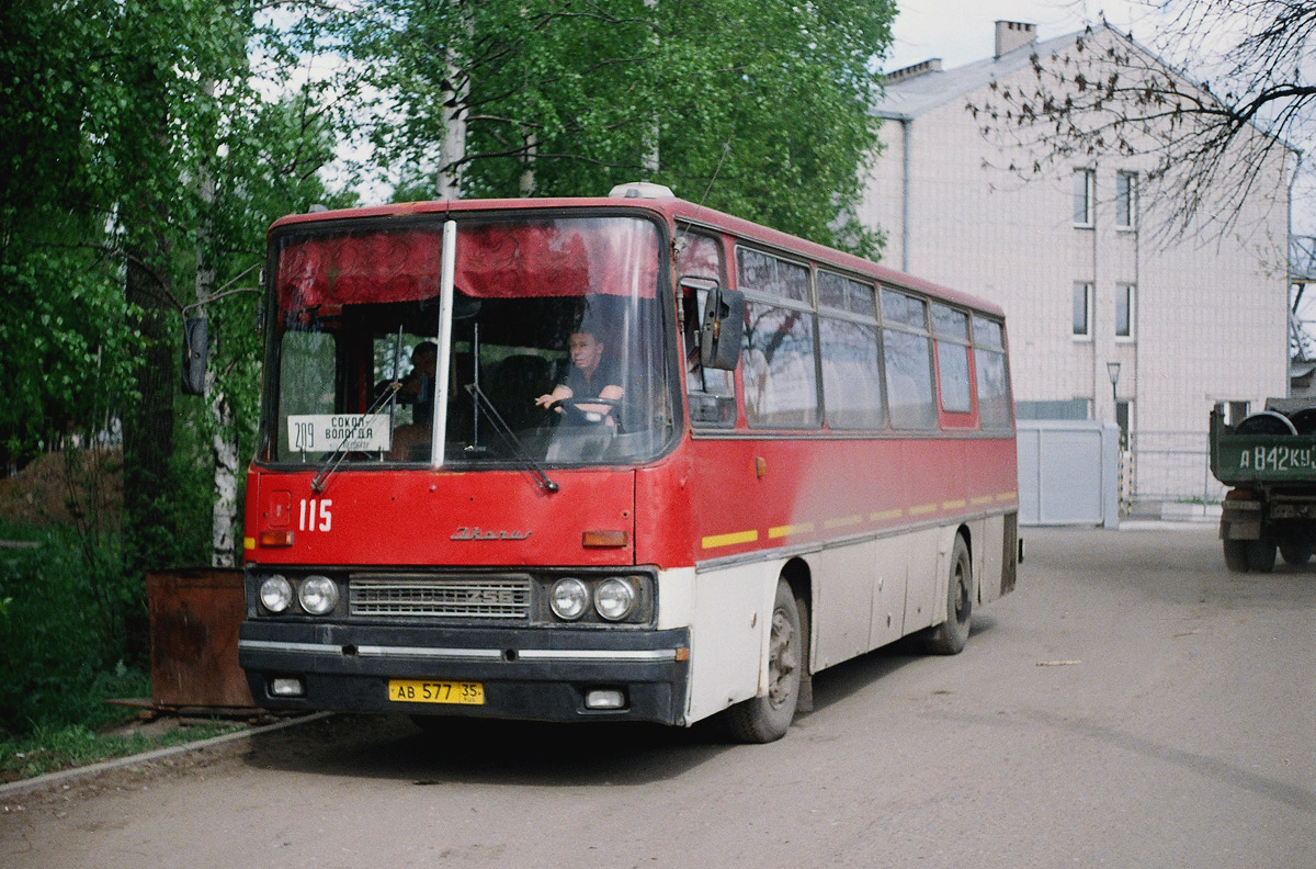 Вологодская область, Ikarus 256.54 № 115