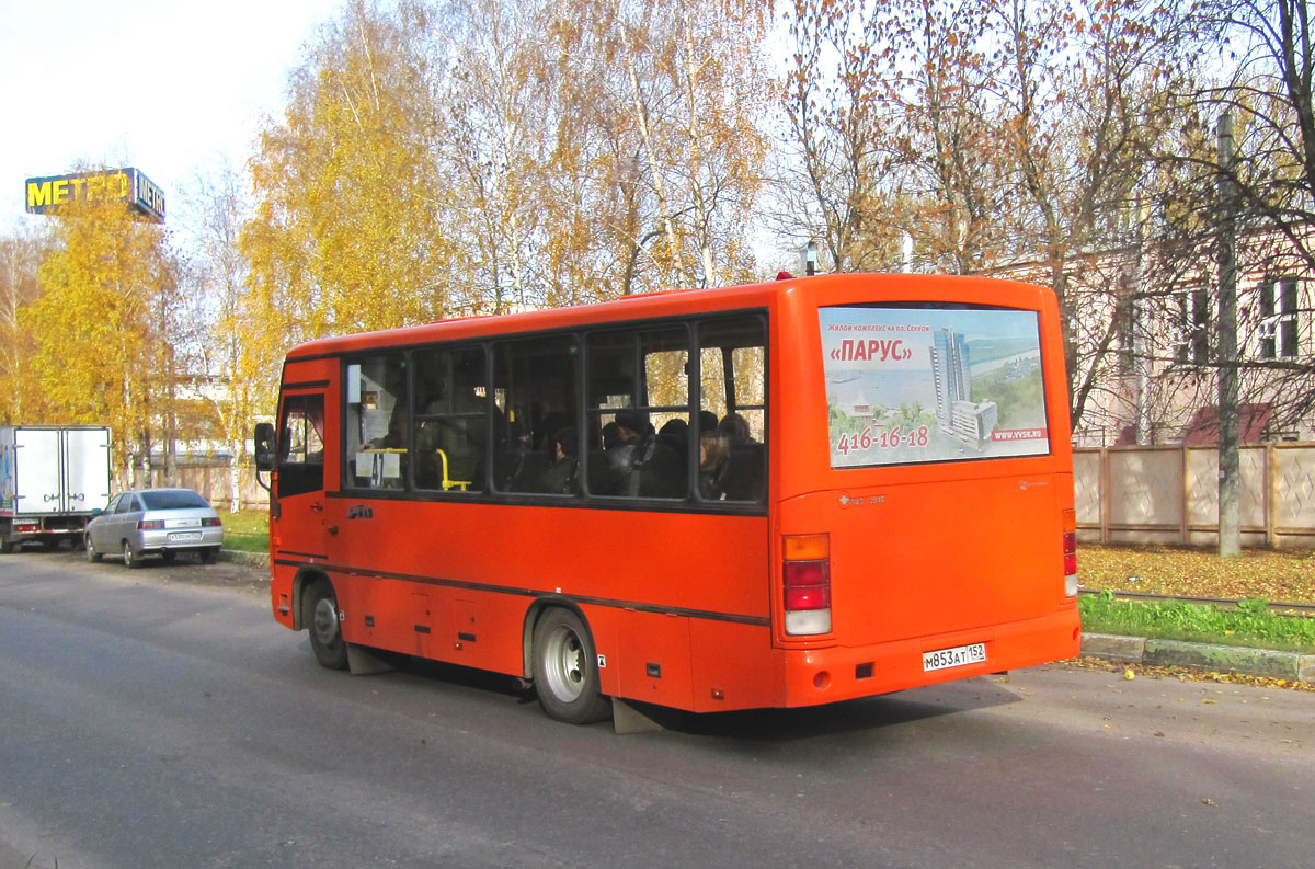 Нижегородская область, ПАЗ-320402-05 № М 853 АТ 152